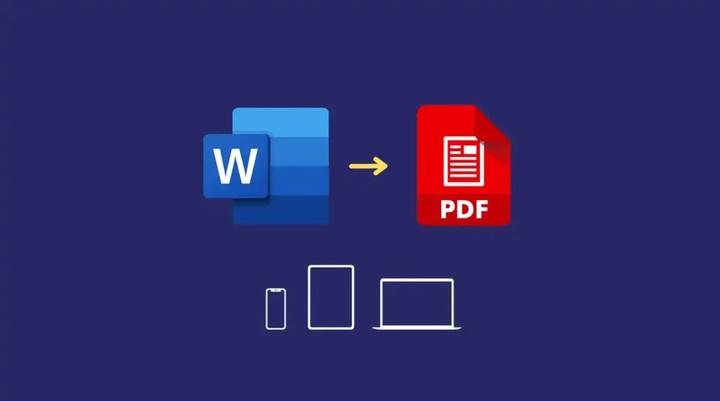 تنسيق ملف Word وتحويله إلى PDF