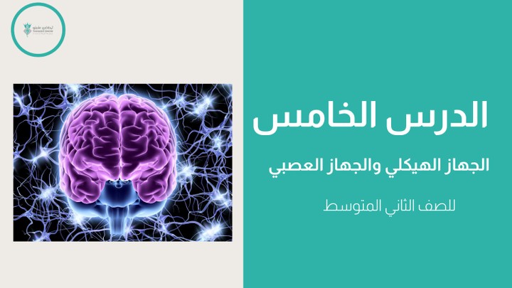 عرض تقديمي لدرس الجهاز العصبي والهضمي في مادة العلوم
