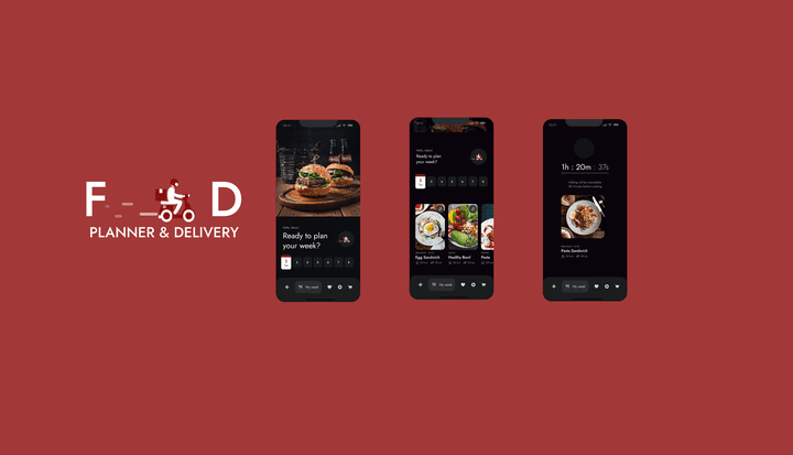 UI Design: Food Delivery App