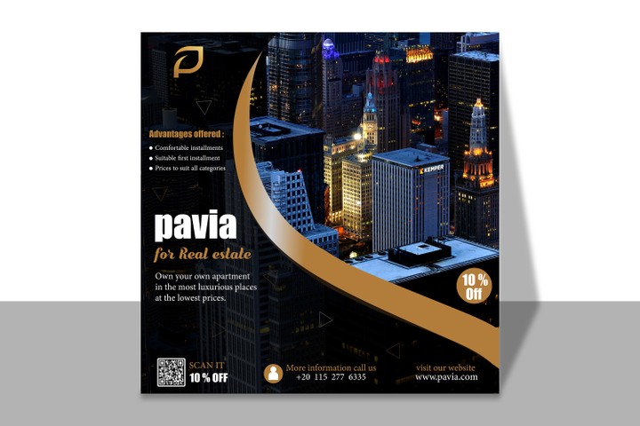 Pavia for Real Estate