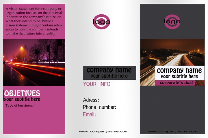 تصميمات Brochures