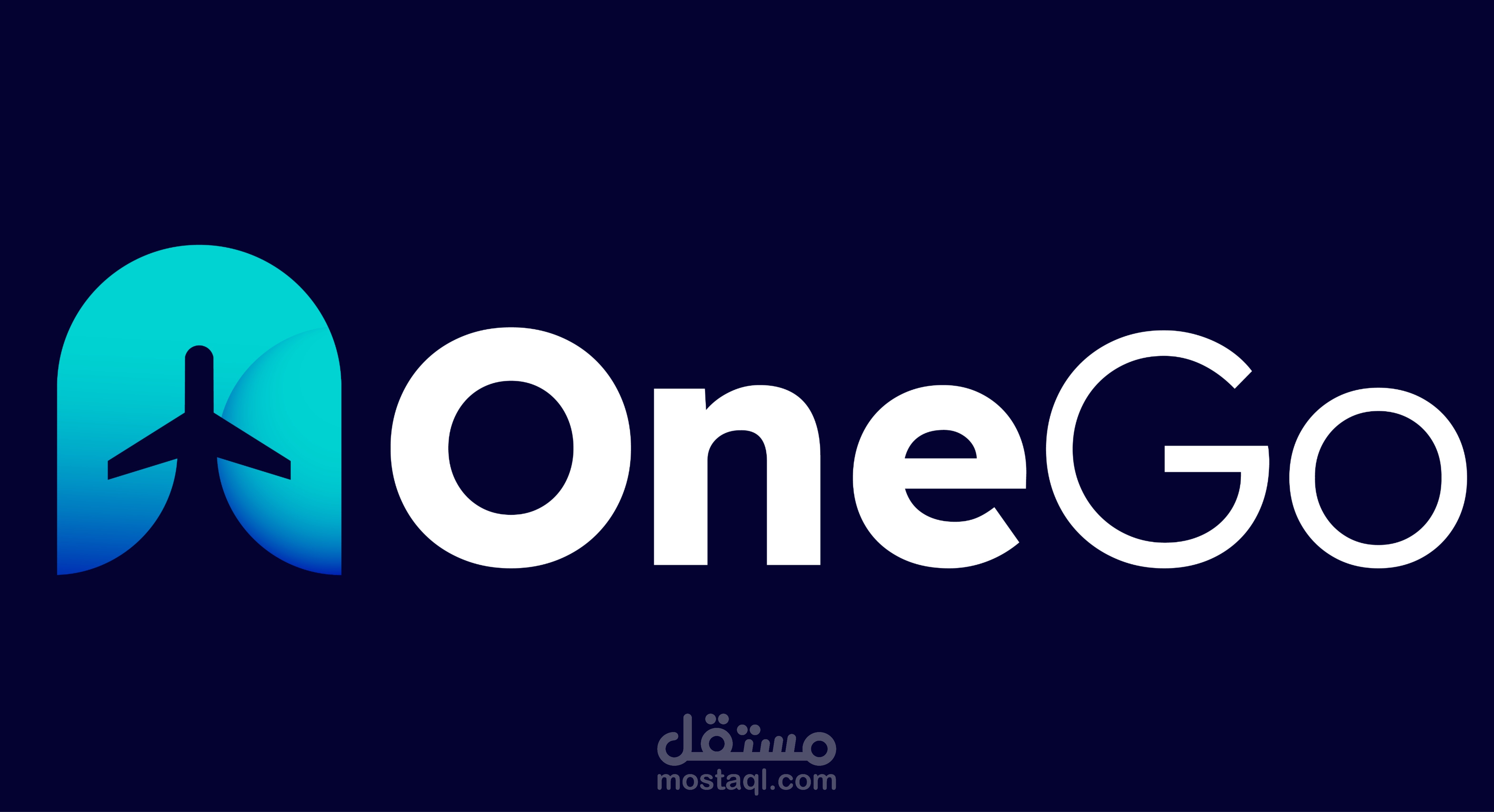 تصميم شعار "OneGo" – تطبيق السفر والرحلات