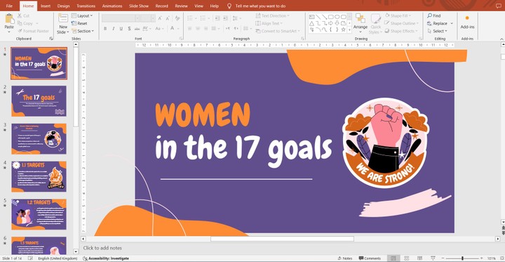 women in the 17 goals