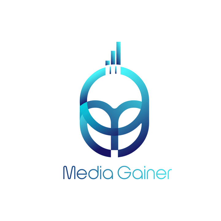 media gainer logo design