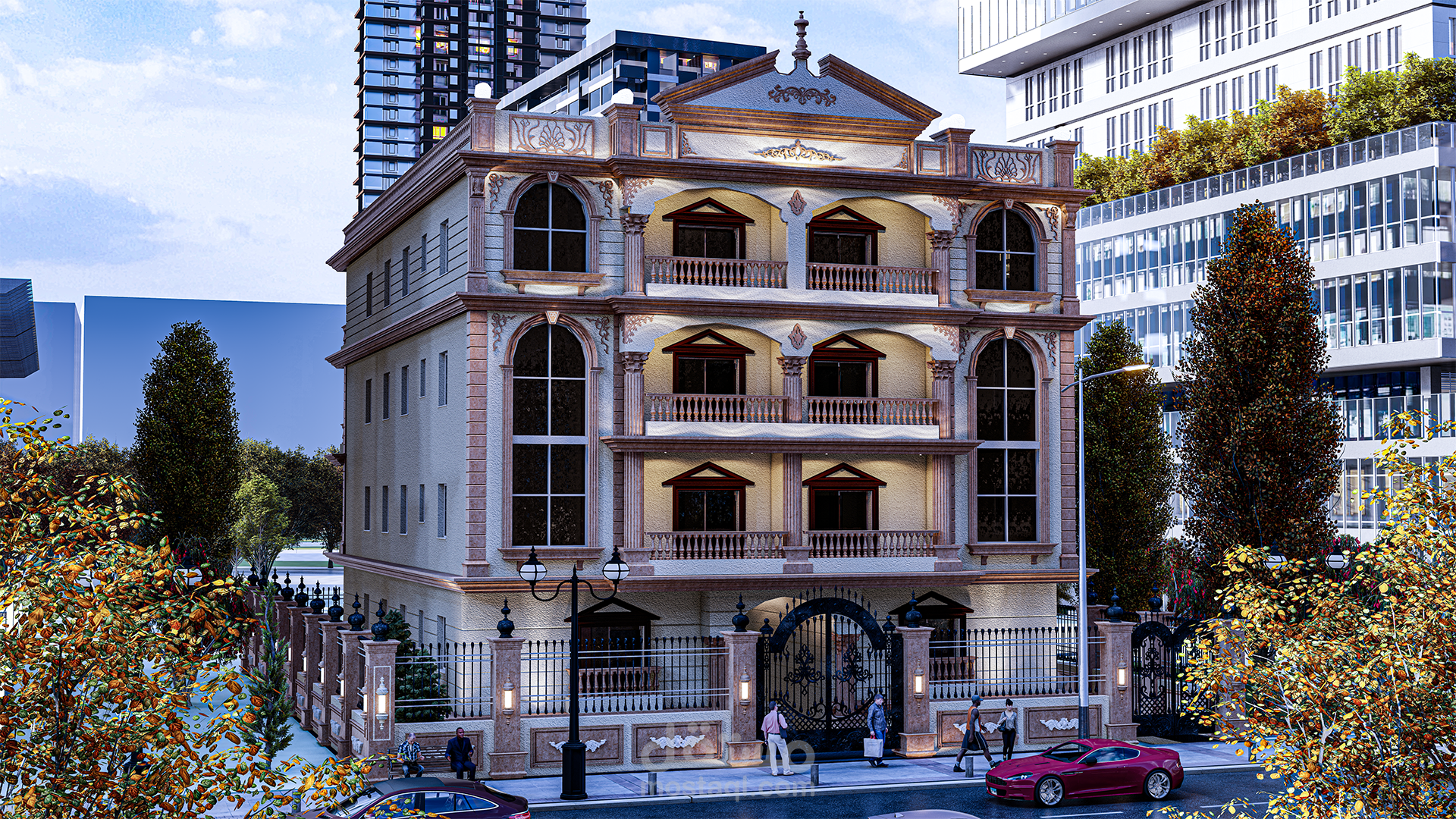 Classic Residential Building