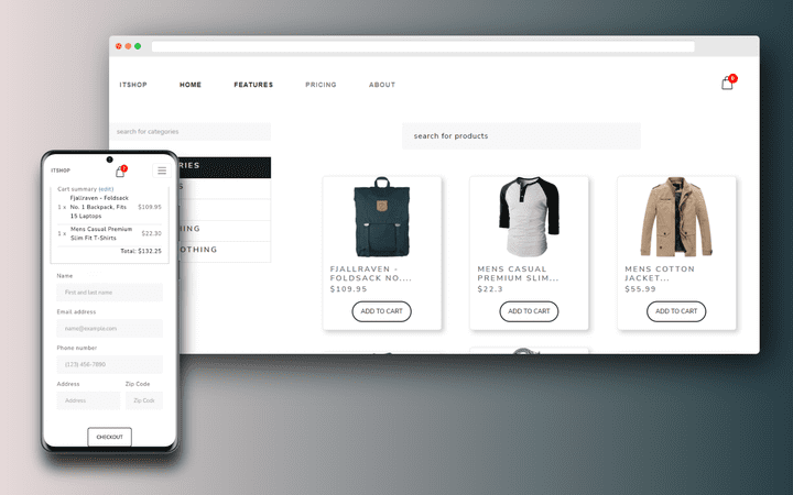 ECommerce Cart