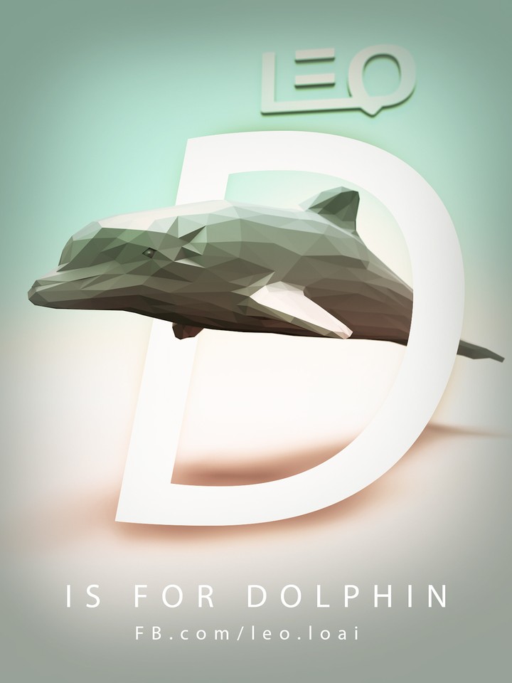 3D Low-Poly Poster