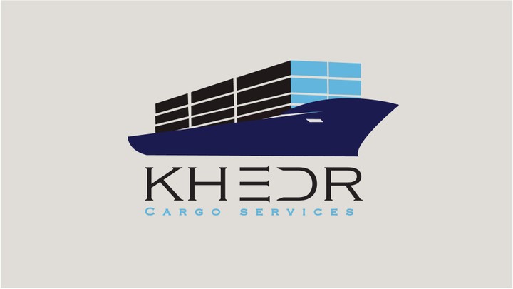 تصميم شعار لشركة KHEDR) for cargo services)