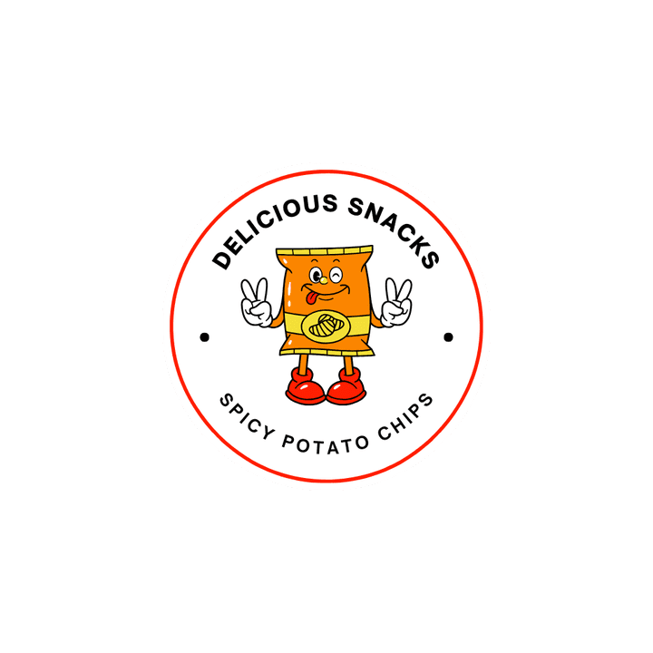 logo for snacks