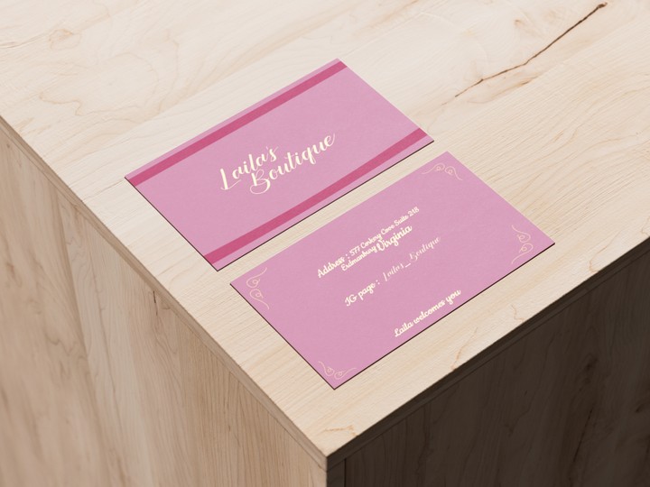 business card