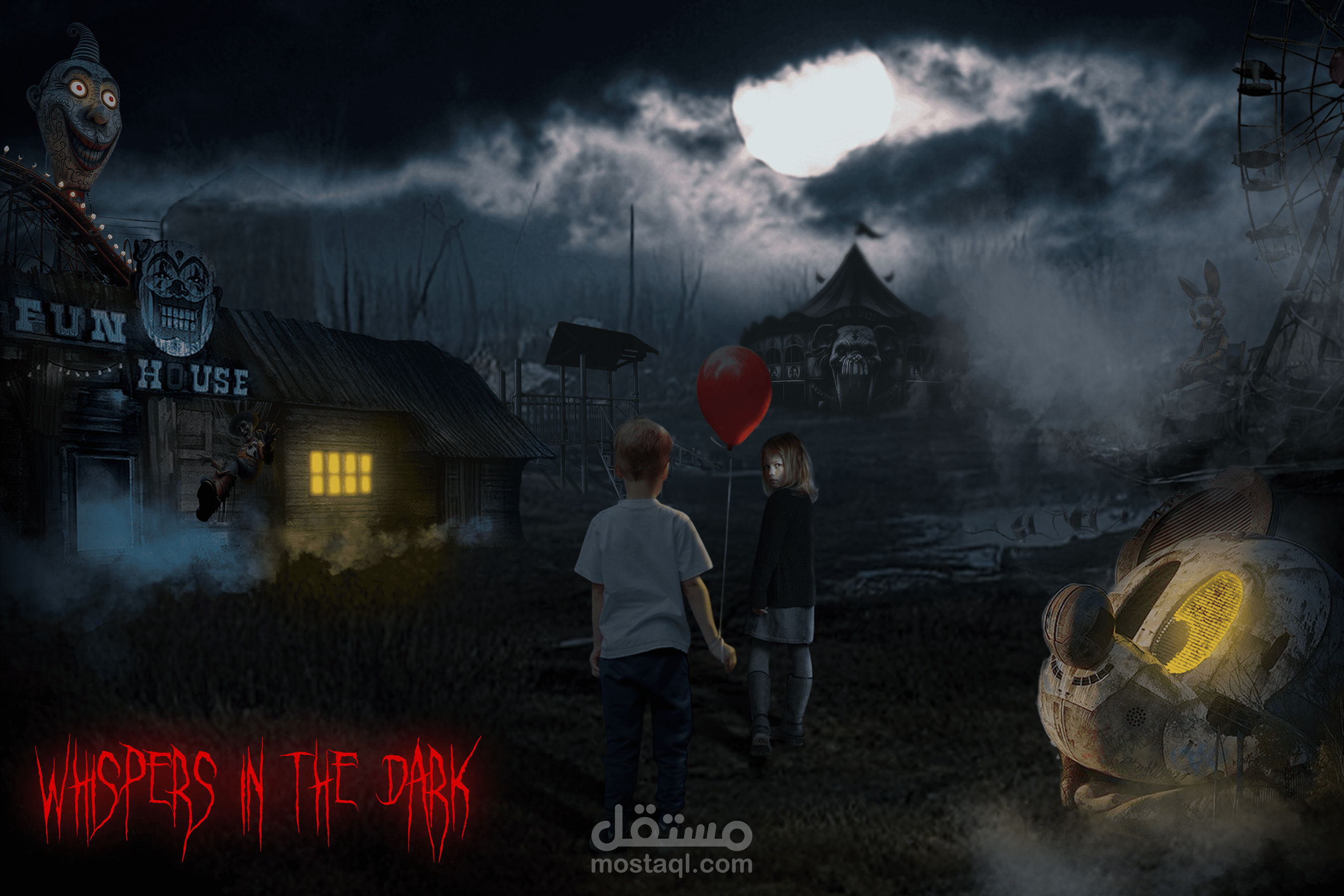 Whispers in the Dark | Horror Visual Design