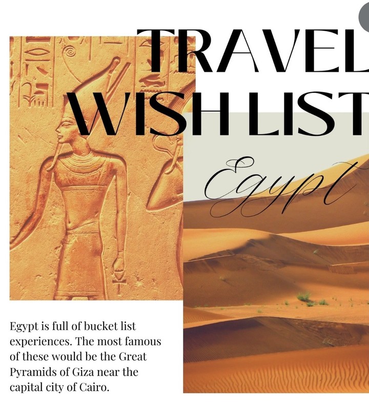 Creating a flyer for Egypt involves incorporating elements that reflect the country's rich history.