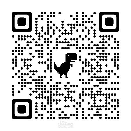 منيو طعام and qr code