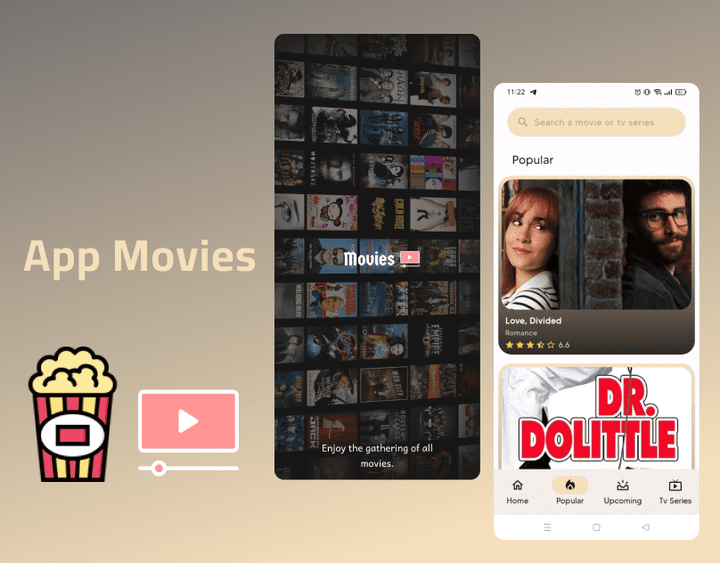 تطبيق لمشاهدة Movies
