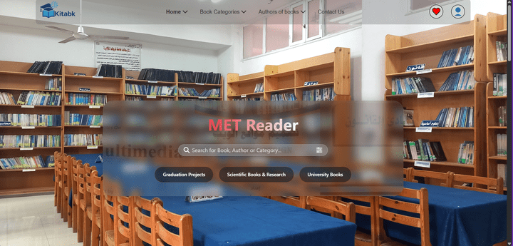 تطوير واجهة المستخدم لموقع مكتبة إلكترونية باستخدام HTML, CSS, Bootstrap, Tailwind