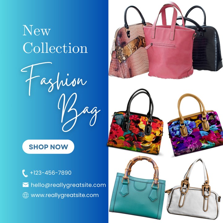 ٍ تصميمات سوشيال ميديا للشنط النسائية Social Media Designs for woman bag fashion