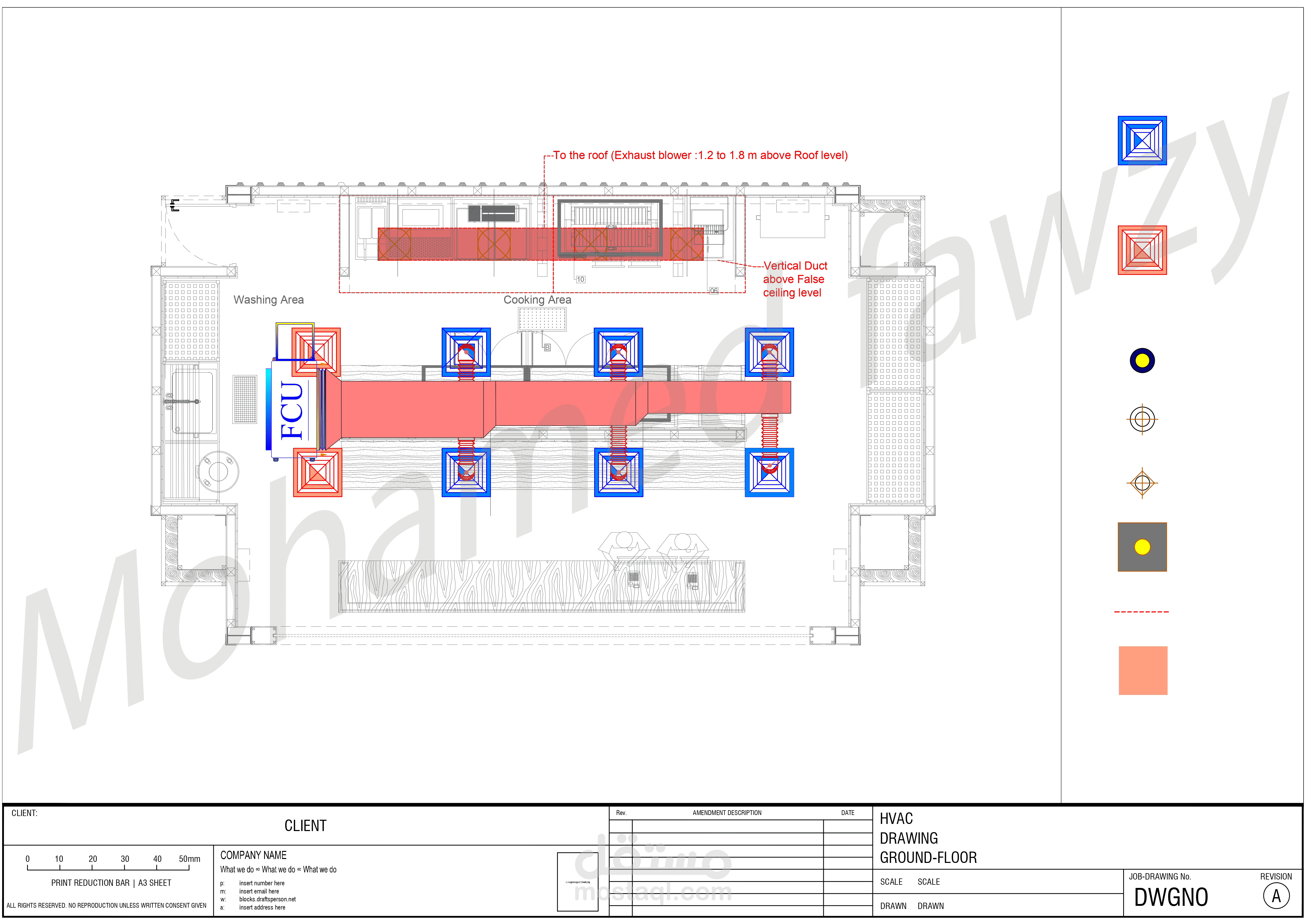 MEP Drawings لوحات الميكانيكا والكهرباء والسباكة