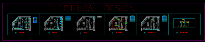 Electrical design for a restaurant