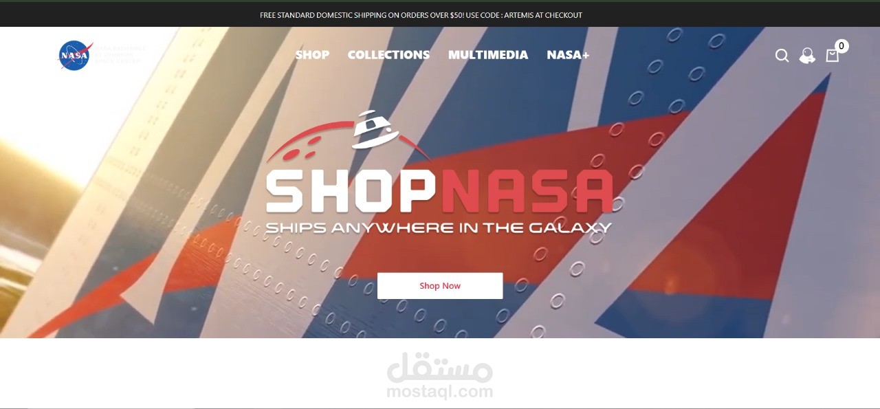 متجر الكتروني [Nasa Shop]