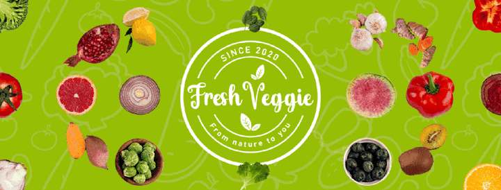 Fresh Veigge Logo & Visual Identity Presentation