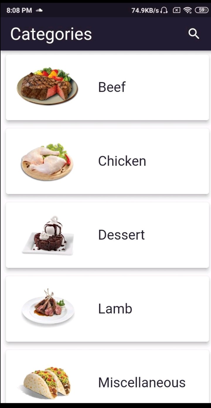 Recipe app