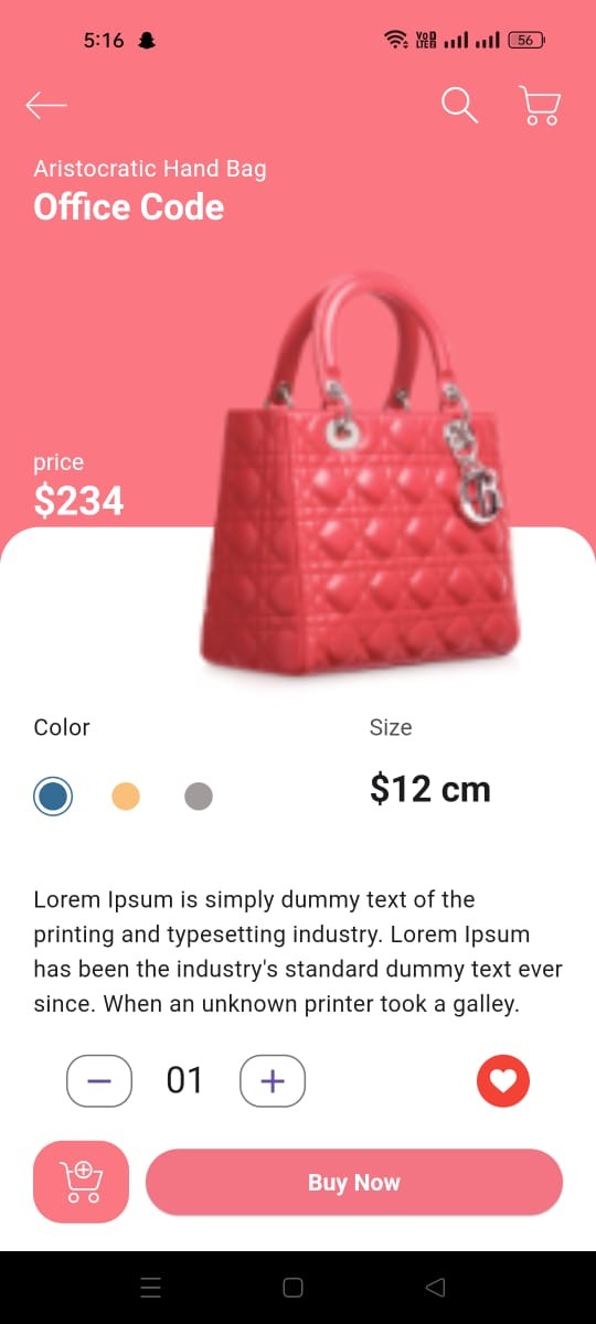 E commerce app