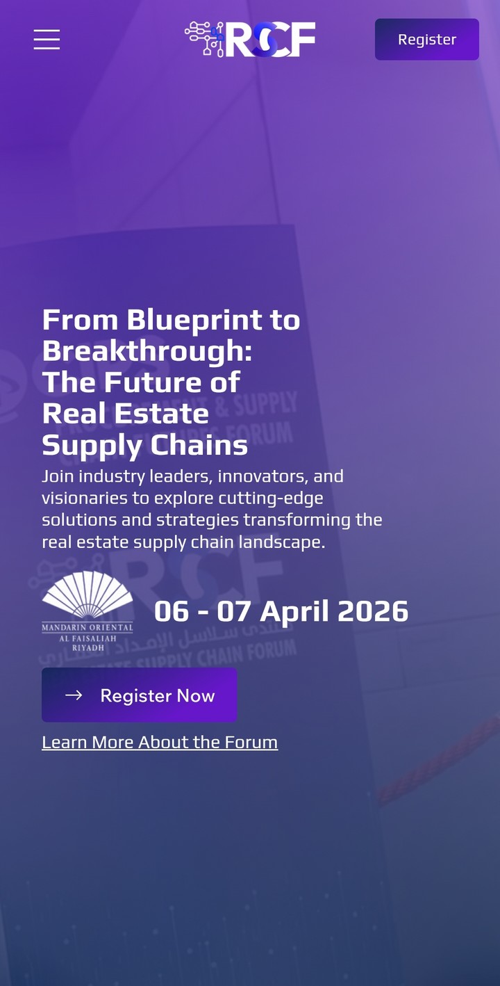Real Estate Supply Chain Website