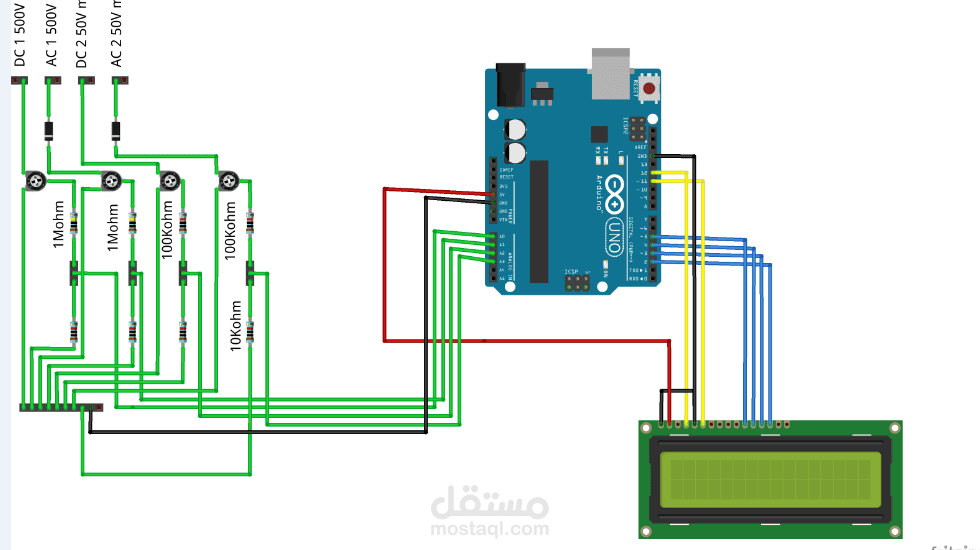 analog voltmeter
