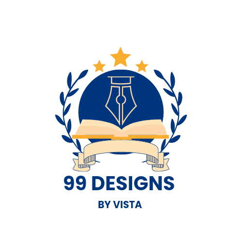 Logo for 99 designs company