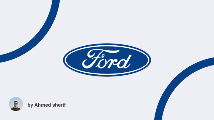باوربوينت عن سيارات "Ford"