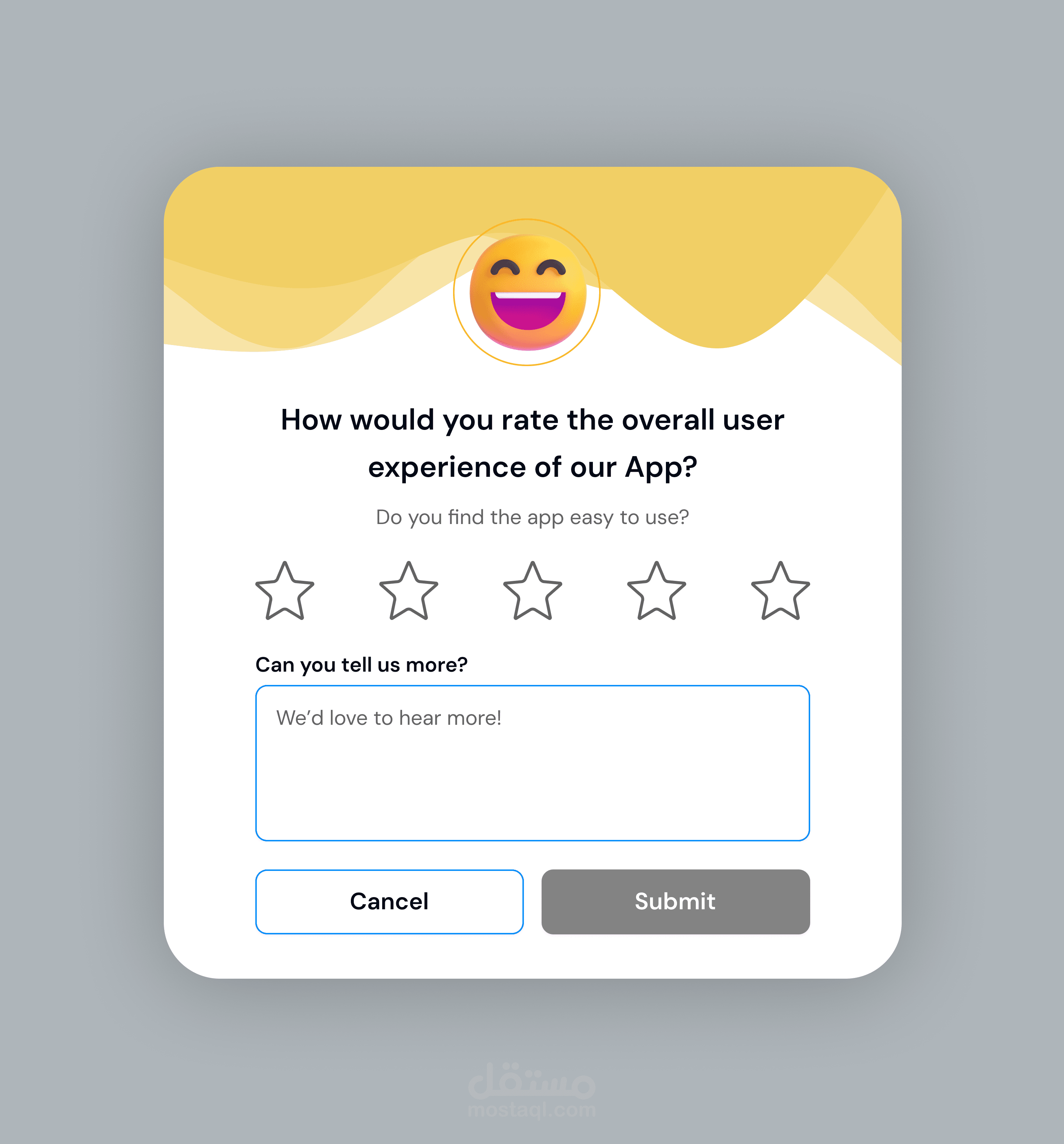 Rating Pop-up