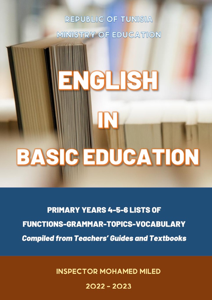 (Primary Levels) English in Basic Education