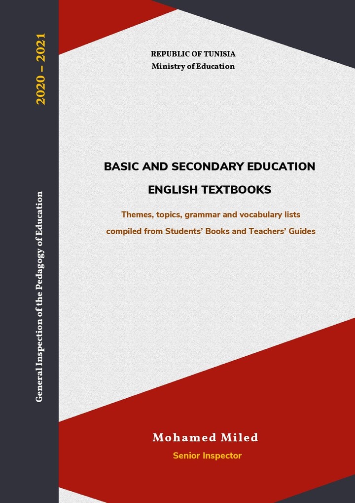 Basic and Secondary Education English Textbooks