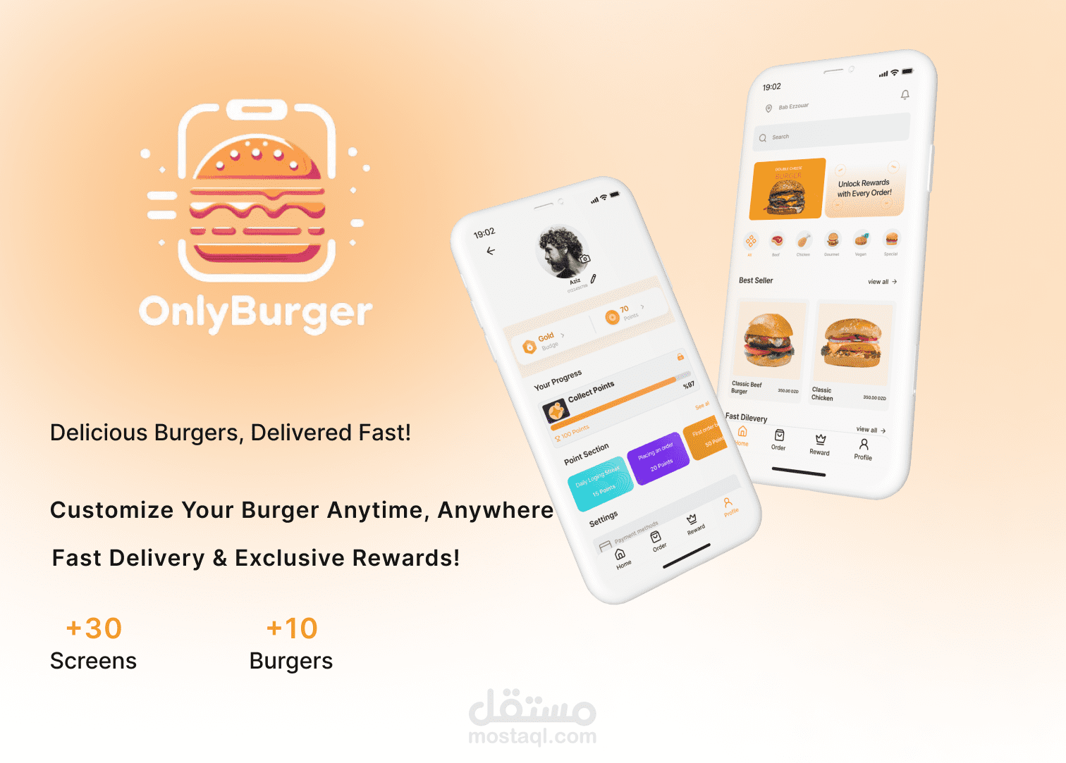 OnlyBurger | Food Delivery App