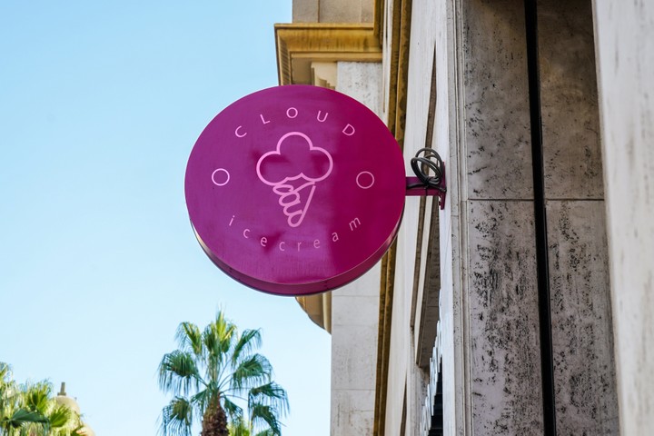 Cloud icecream I Brand identity