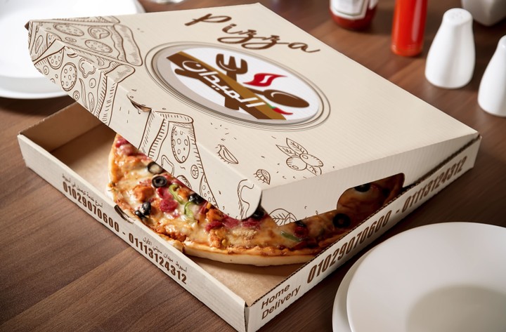 تصميم علب بيتزا / Pizza Box Packaging Design