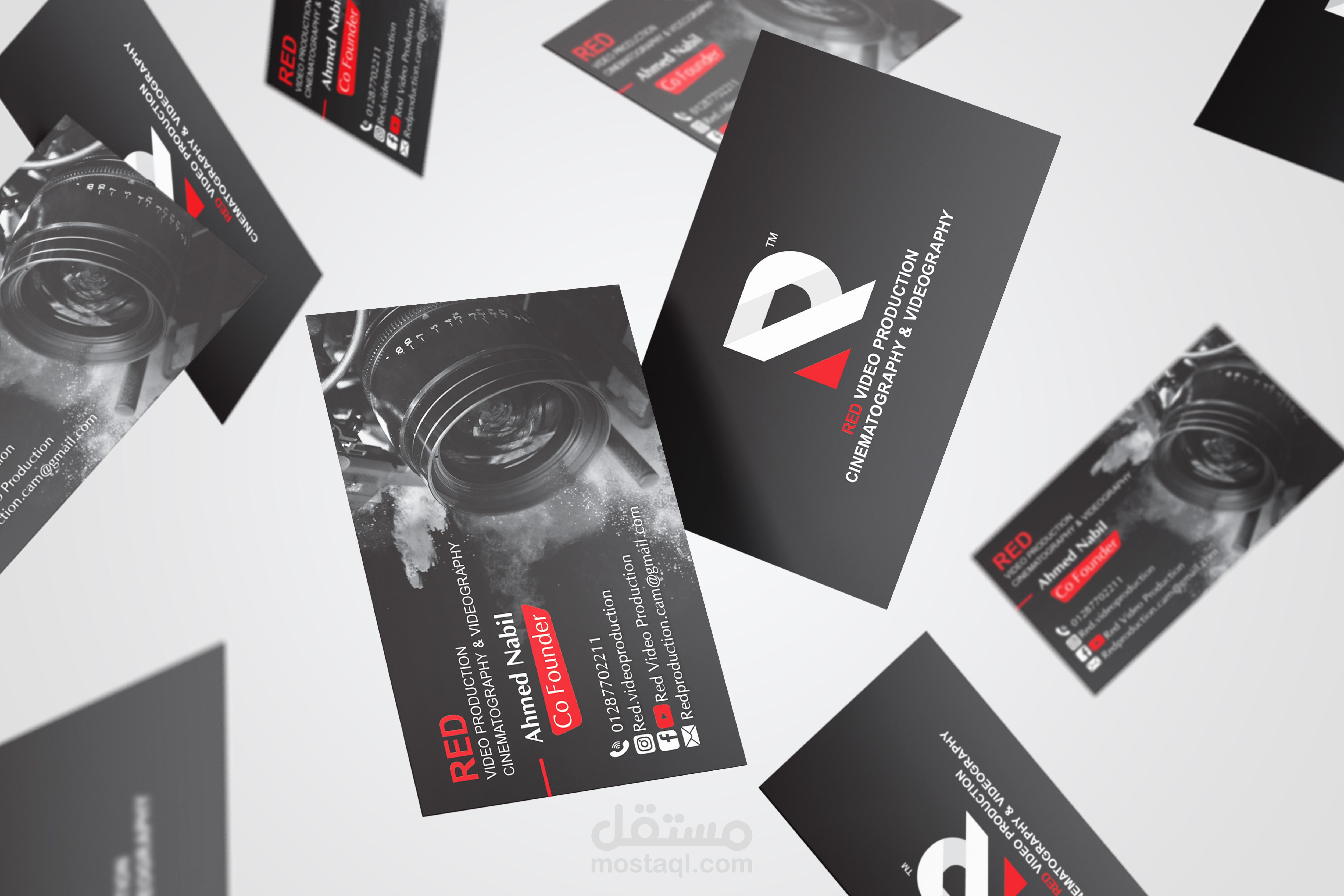 تصميم كارت شخصي/ Business Card