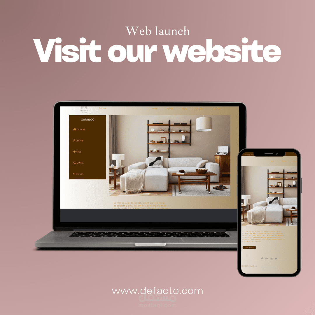 ecommerce website for furniture
