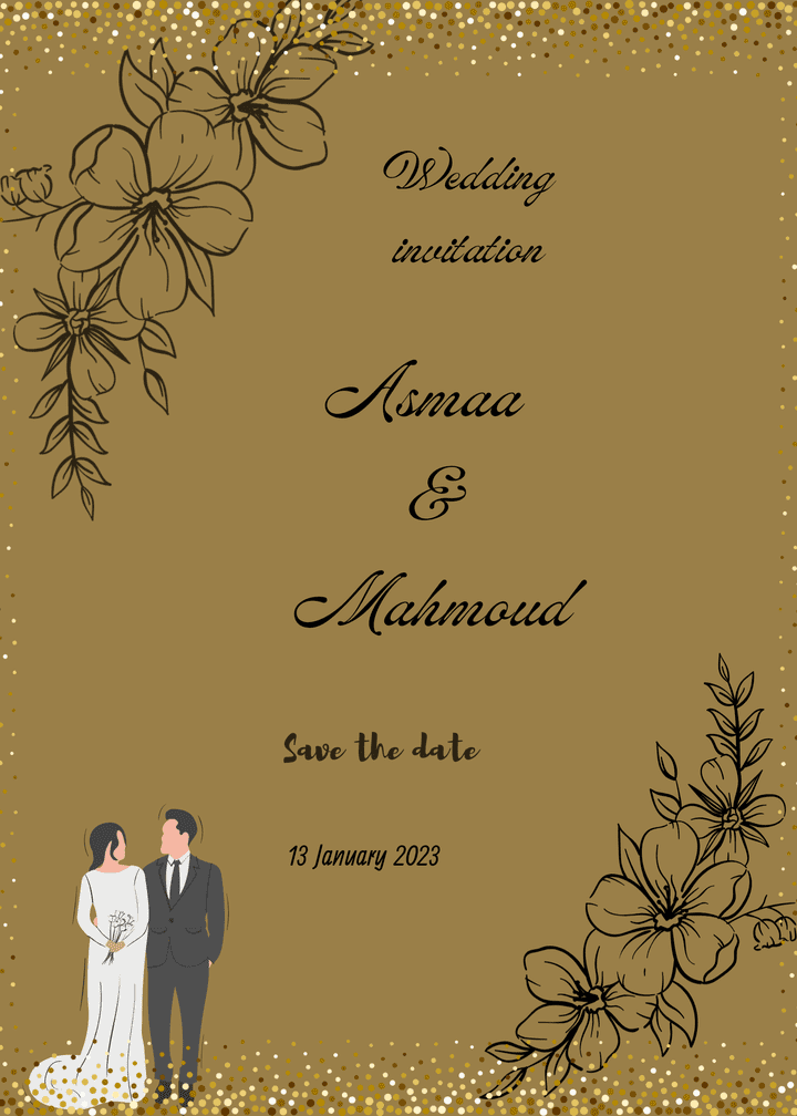 Wedding invitation