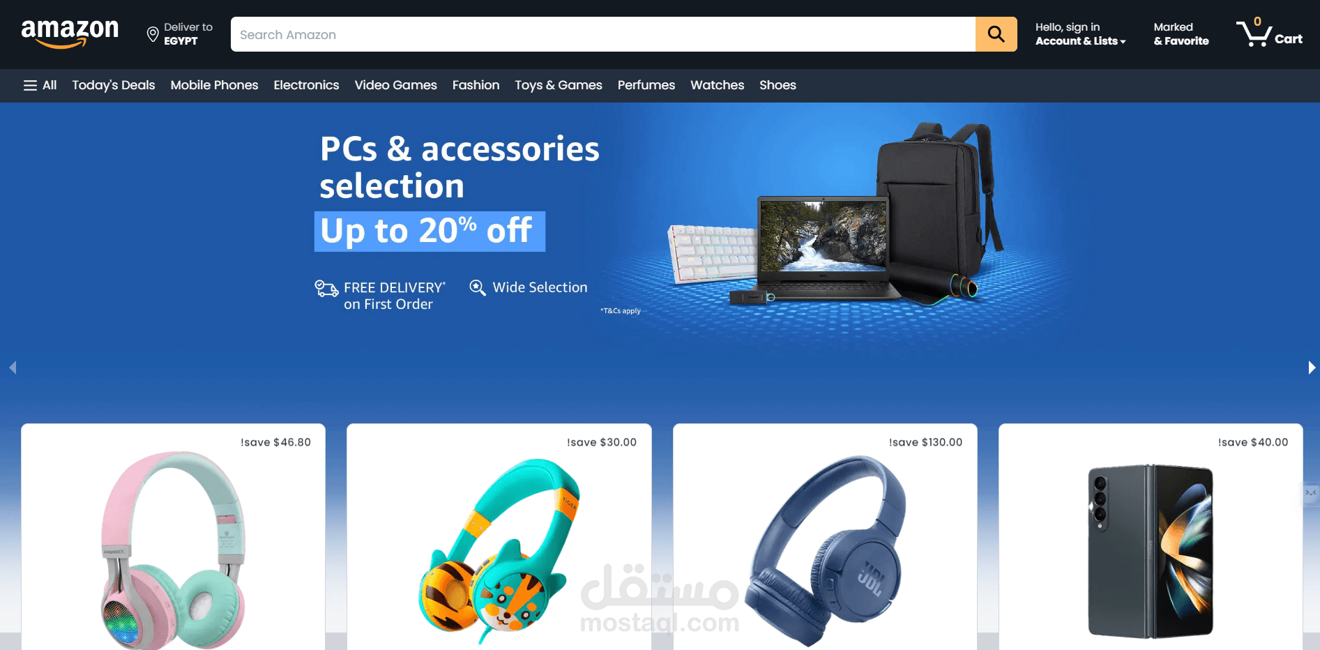 Amazon clone