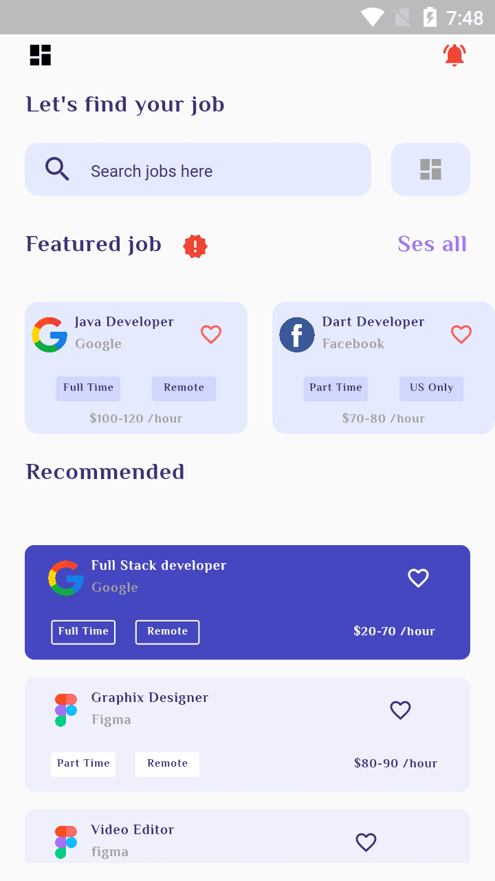 Job finder App
