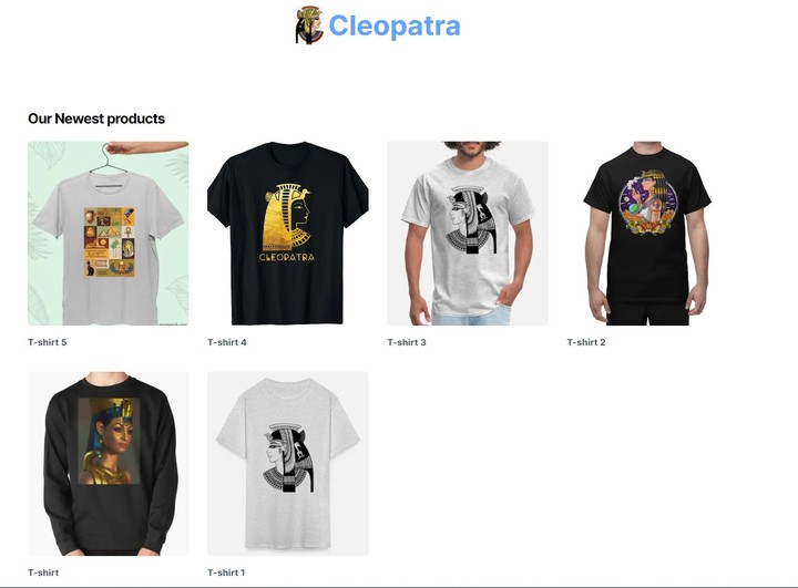 T-Shirts store