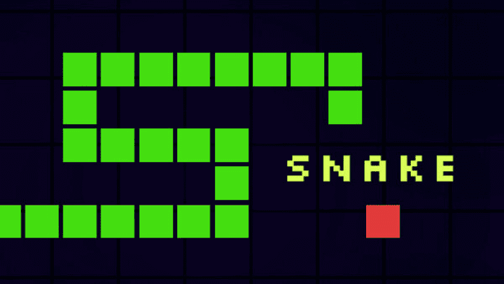 لعبة الثعبان الكلاسيكية  | Simple Snake Game