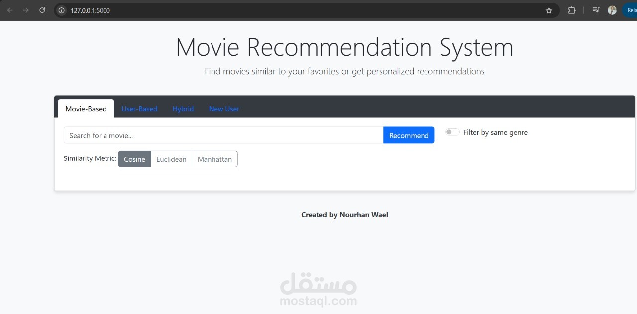 Advanced Movie Recommendation System