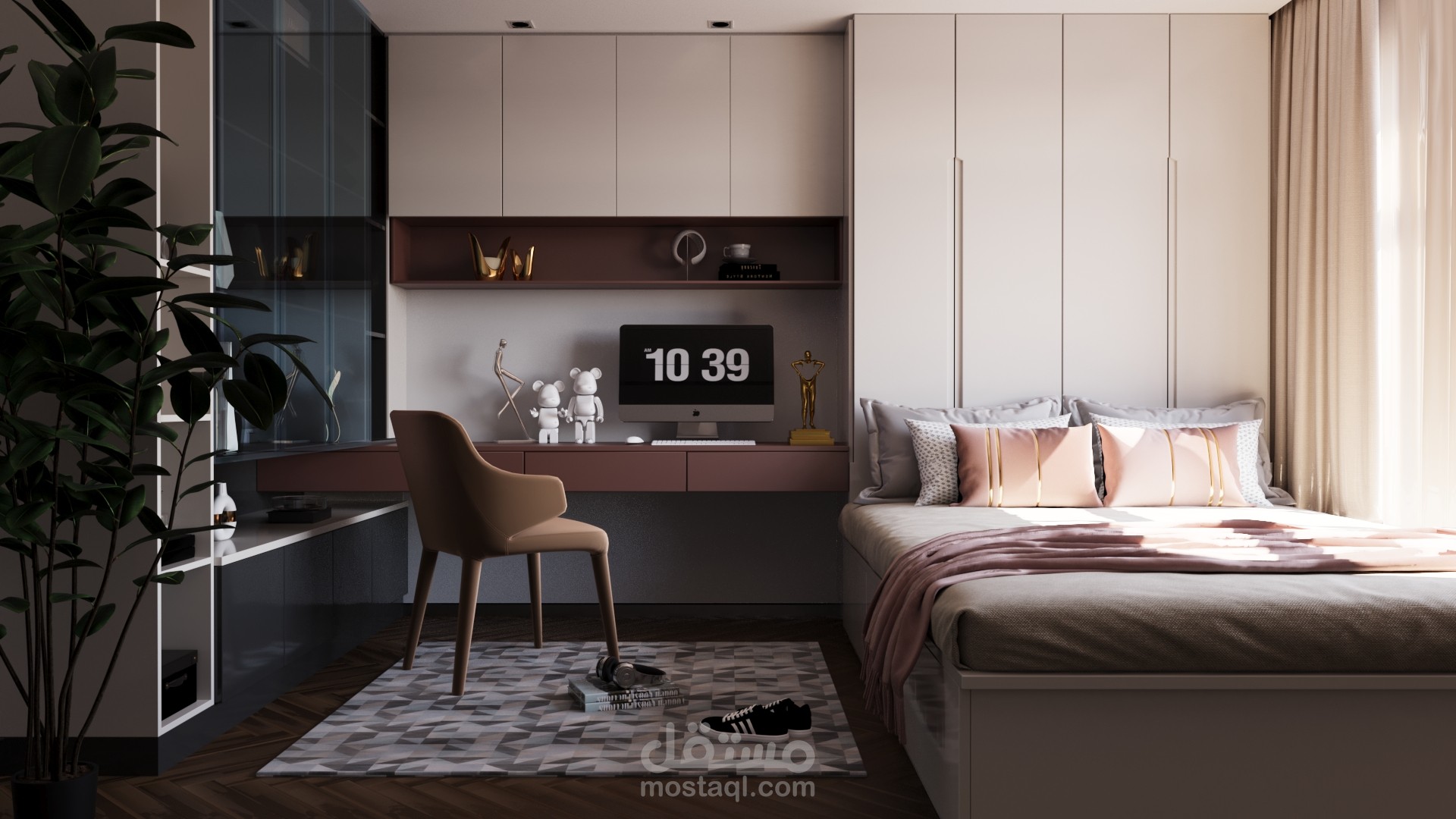 Modern boy bedroom