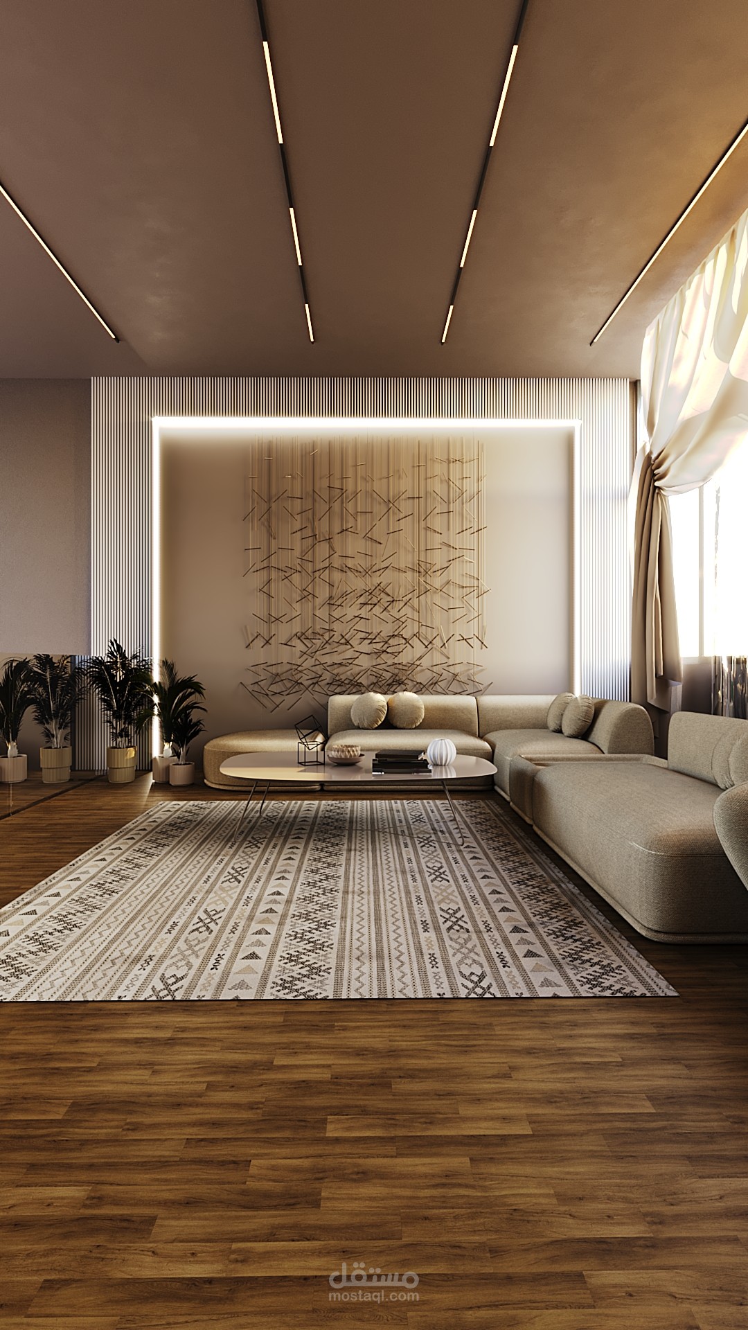 MODERN LIVING ROOM