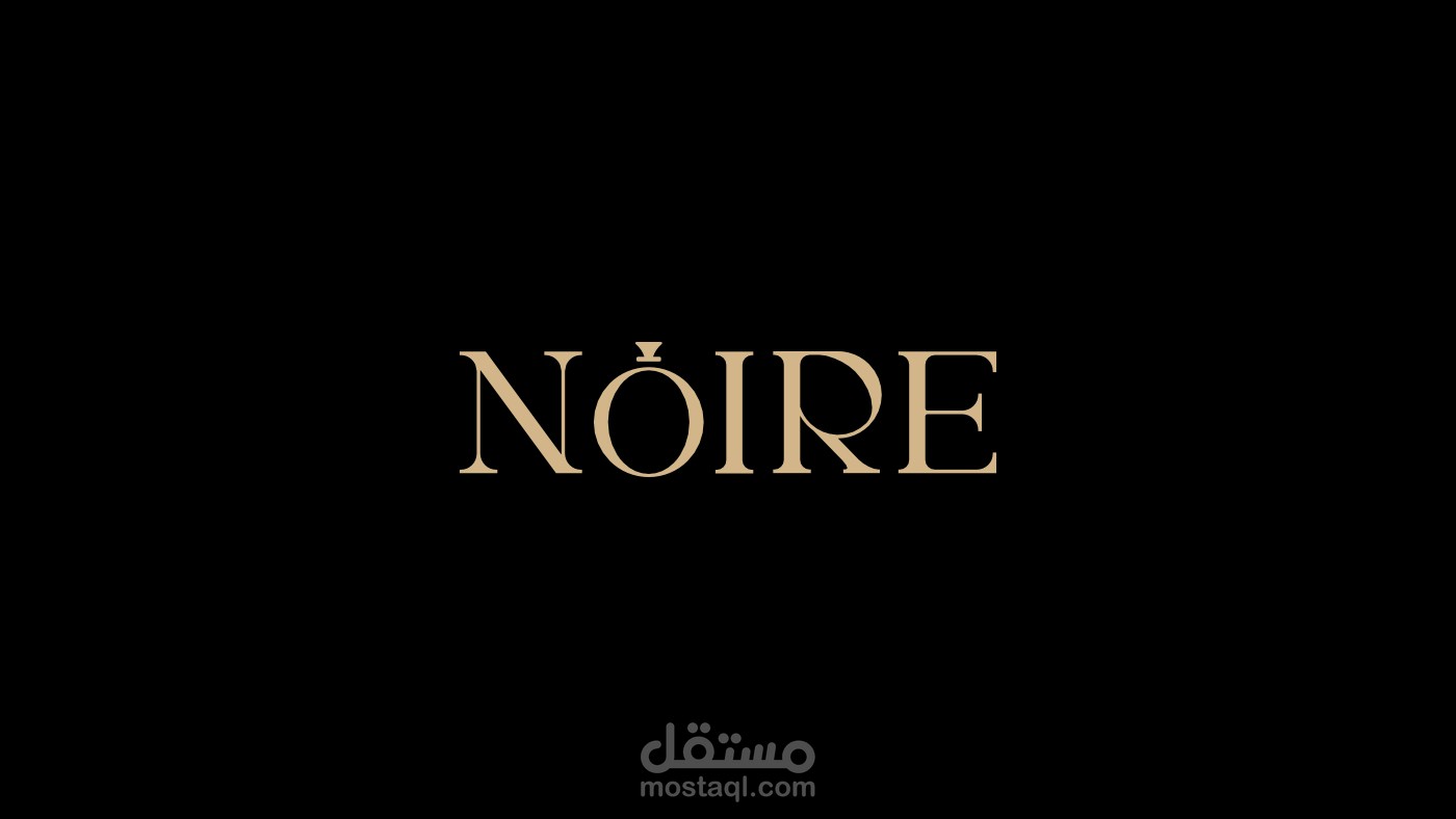 هوية لبراند عطور Noire