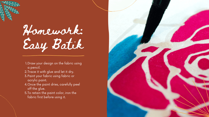 Traditional Batik Methods