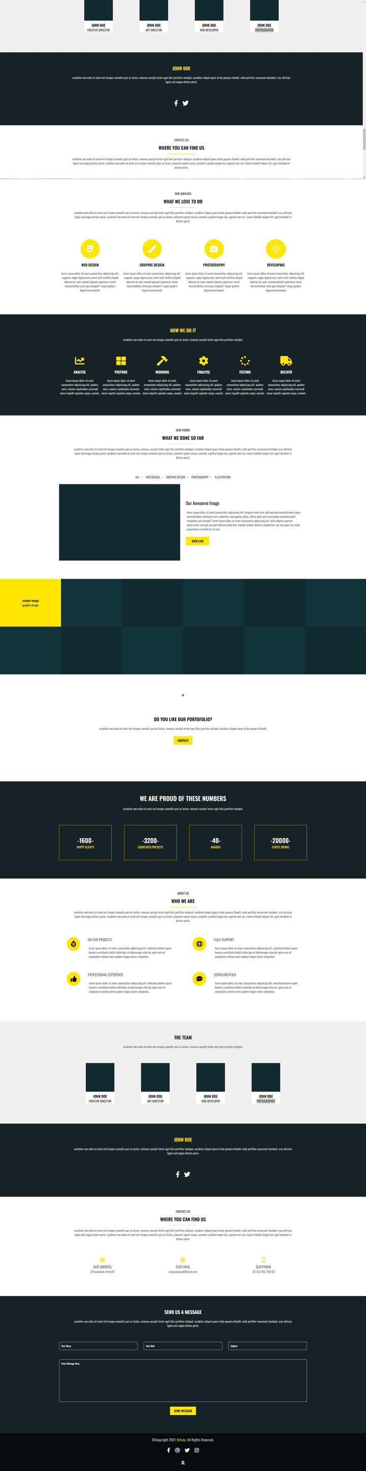 Smak Landing Page