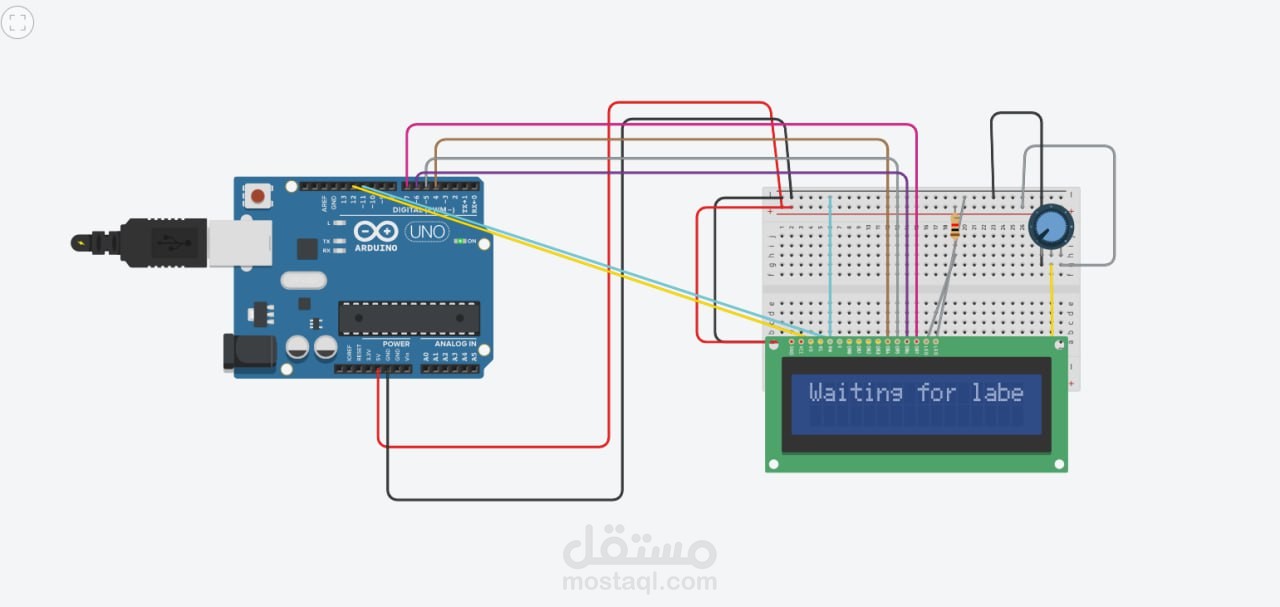 Classification with computer vision using python and Arduino